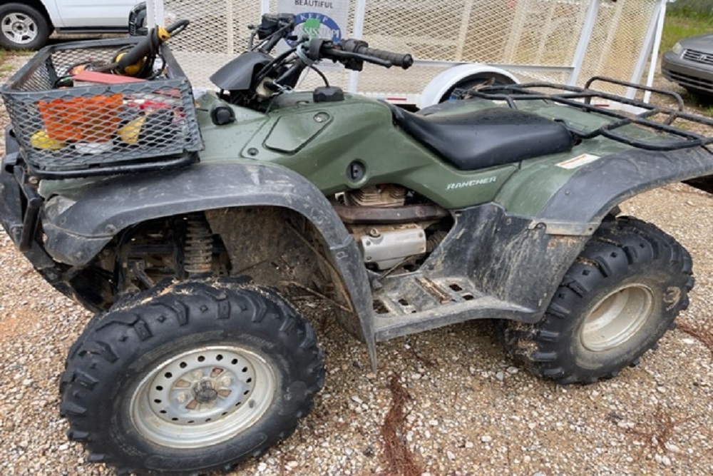 Forrest County Sheriff’s Office Update: The Owner/Vicitm of the Stolen ATV Has Been Identified