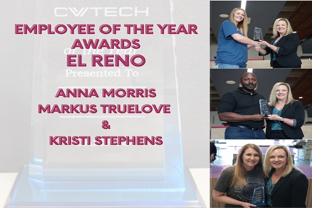 Canadian Valley Technology Center El Reno Campus Employee of the Year Winners Canadian Valley Technology Center El Reno Campus Employee of the Year Winners