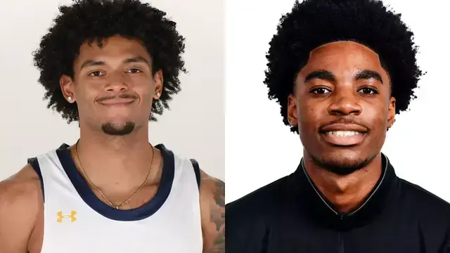 Elijah Brookes and Brian Amuneke