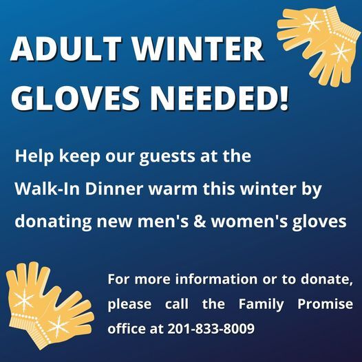 Please help keep the guests of our nightly Walk-In Dinner warm