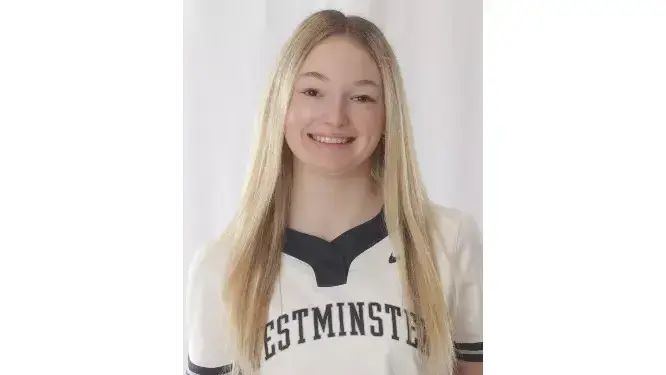 Morgan O’Brien, former Our Lady of the Sacred Heart High School baseball player, will compete on the diamond for the NCAA Division III Softball Championship