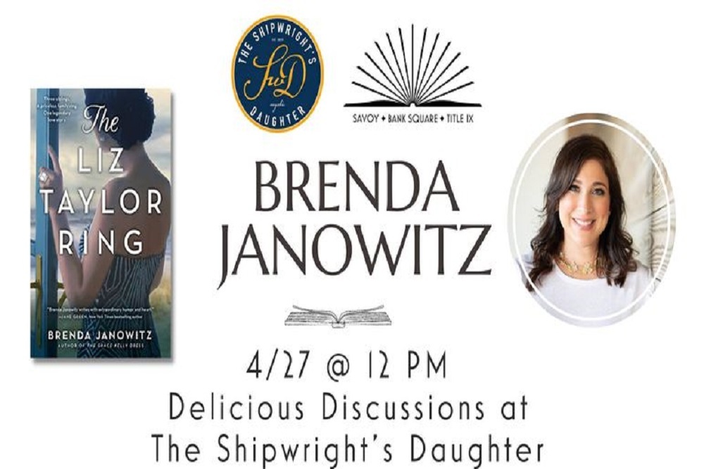 Otis Library: Brenda Janowitz, Author at The Shipwright’s Daughter in Mystic! Otis Library: Brenda Janowitz, Author at The Shipwright’s Daughter in Mystic!