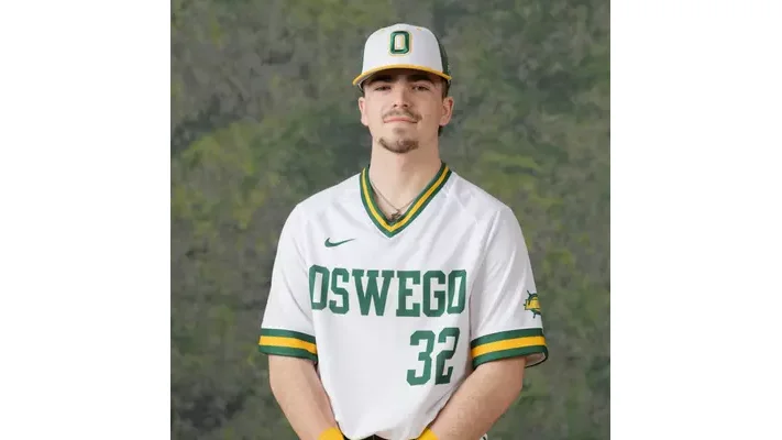 Trey McGowan, former Bayport-Blue Point High School baseball player will compete with his collegiate team for the NCAA Division III Baseball Championship