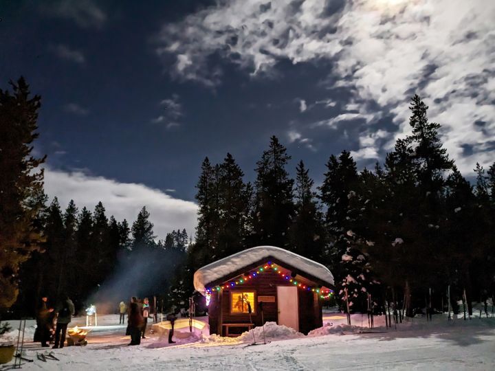 The Rendezvous Skitrails for the Final Moonlight Ski & Snowshoe Event