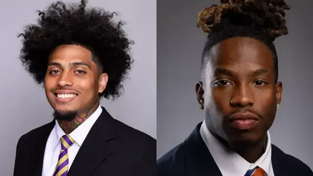 Eric Denham and Syncere Brackett-Lambey