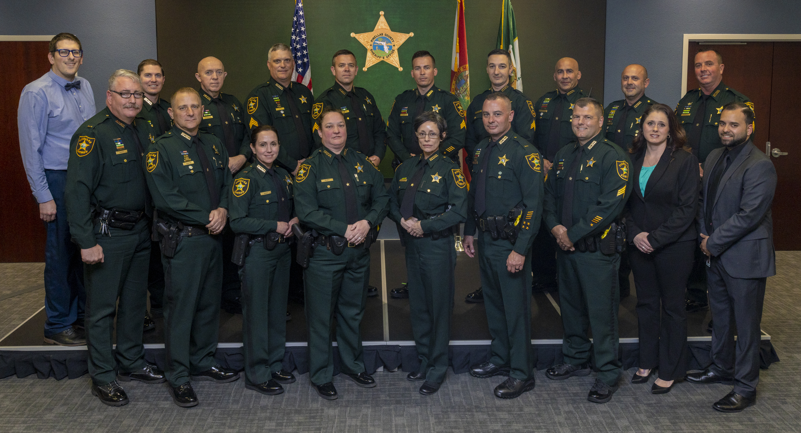 23-020 Pinellas County Sheriff Bob Gualtieri Hosts Promotion Ceremony Recognizing Nineteen Sheriff’s Office Members
