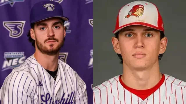 Which former Hartford Reporter area high school standouts will be in action on Thursday, April 17?