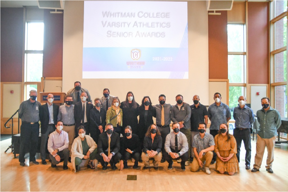 Whitman Honors Seniors at Athletics Awards Banquet