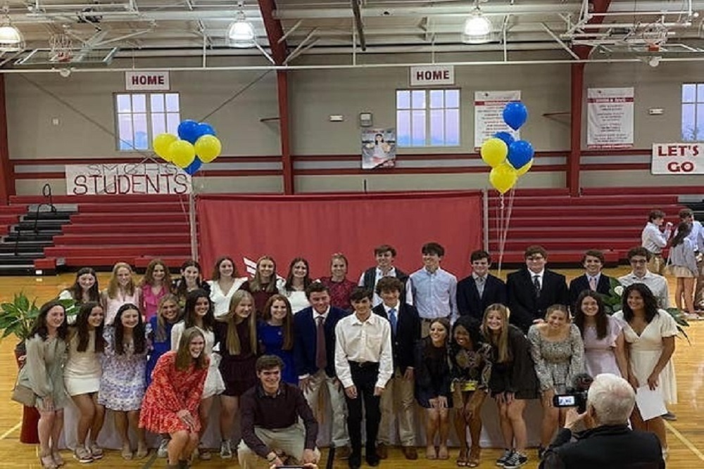 St. Michael Inducts New National Honor Society Members