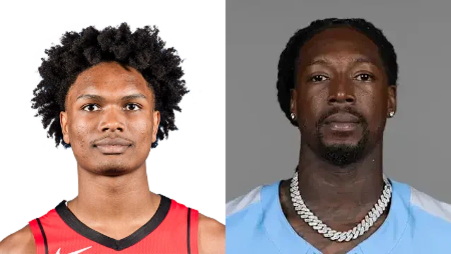 Amen Thompson and Calvin Ridley - Amen Thompson and Calvin Ridley -