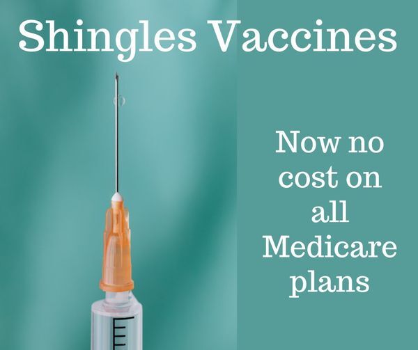 A new law means recommended vaccines will be covered at no cost no matter which Medicare Part you have