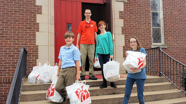 Generous Donations of Food and Drinks