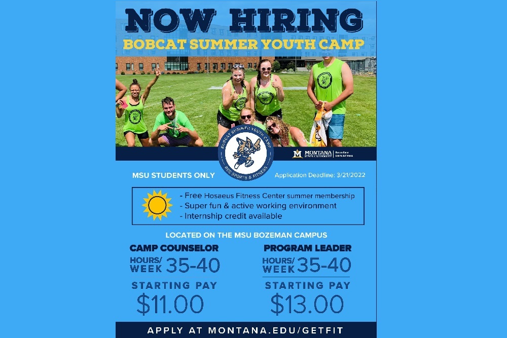 MSU Is Looking for Counselors for Summer Camp