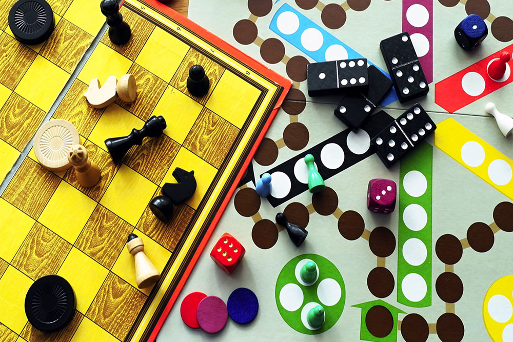 Joint Library Teen Board Game Night on January 6, 2022