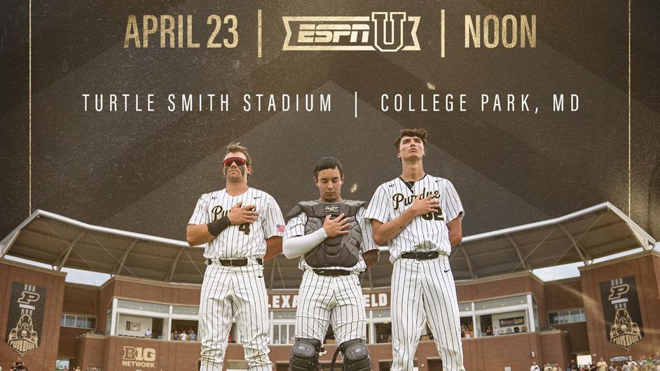 Sunday Finale at Maryland to be Televised on ESPNU