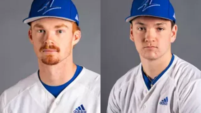 Which former South Guilford News area high school standouts will be in action on Wednesday, April 23?