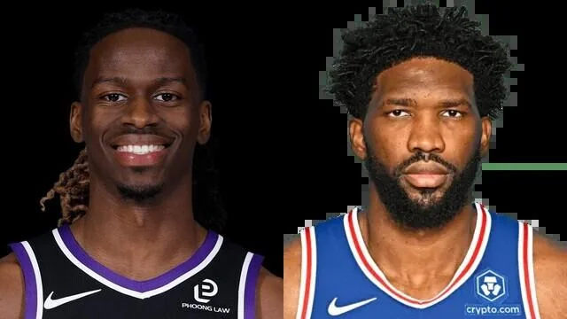 Keon Ellis and Joel Embiid - 