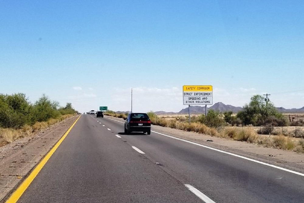 City of Ann Arbor temporarily reconfigured South Main Street between Packard and Stadium Blvd