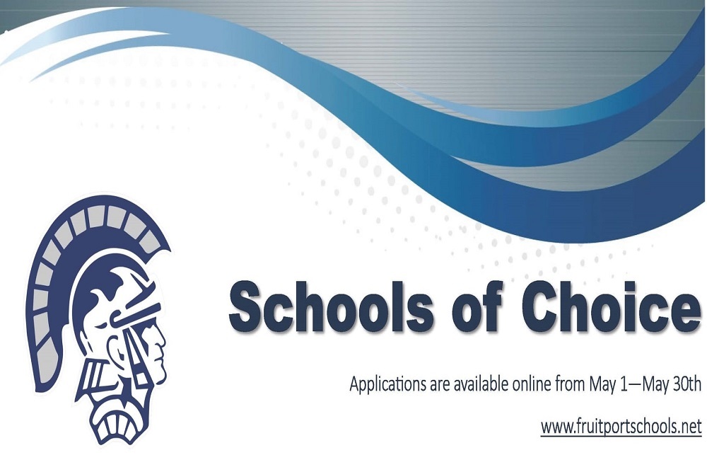 School of Choice window is open for any **NEW** student