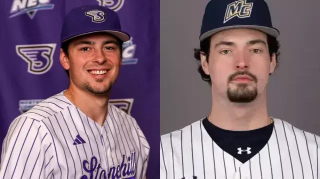 Which former Norfolk Reporter area high school standouts will be in action on Sunday, April 13?