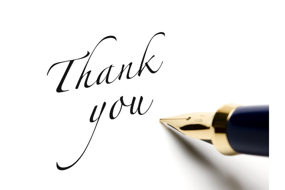 A Heartfelt Thank You