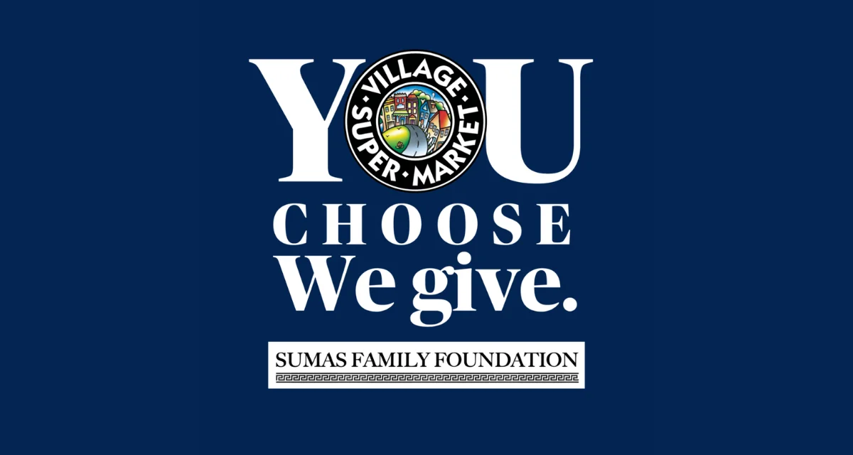 The Sumas Family Foundation Logo - Village Supermarket