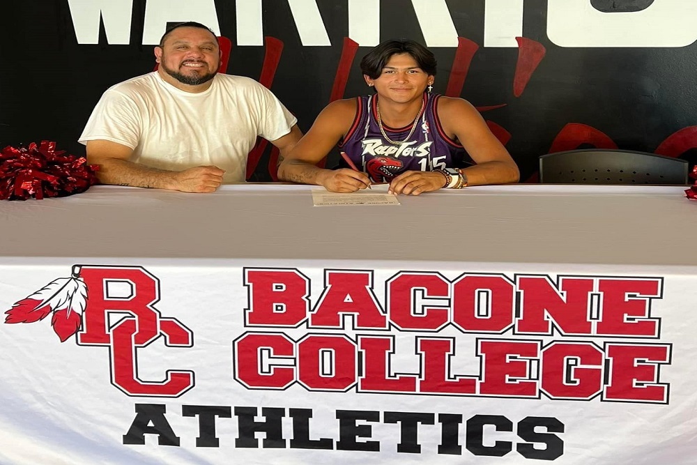 Bacone College Welcomes Wylan Buffalomeat, Osage/Cheyenne, to the Warrior Family