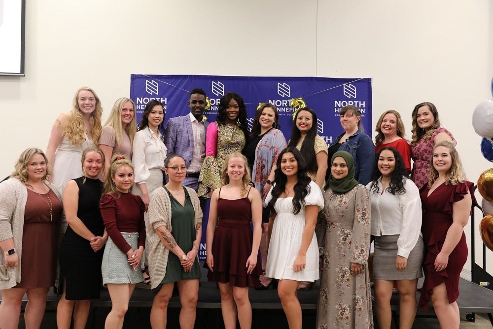 Nursing students hosted their annual pinning ceremony