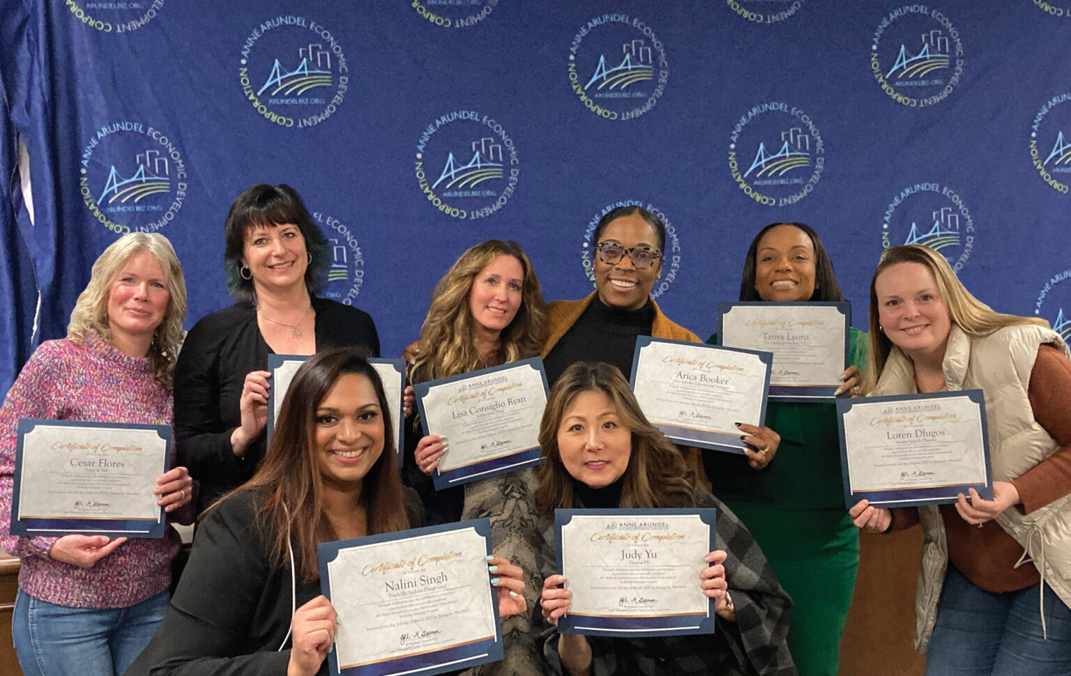 Twelve Anne Arundel County Business Owners Graduate from AAEDC Inclusive Ventures Program
