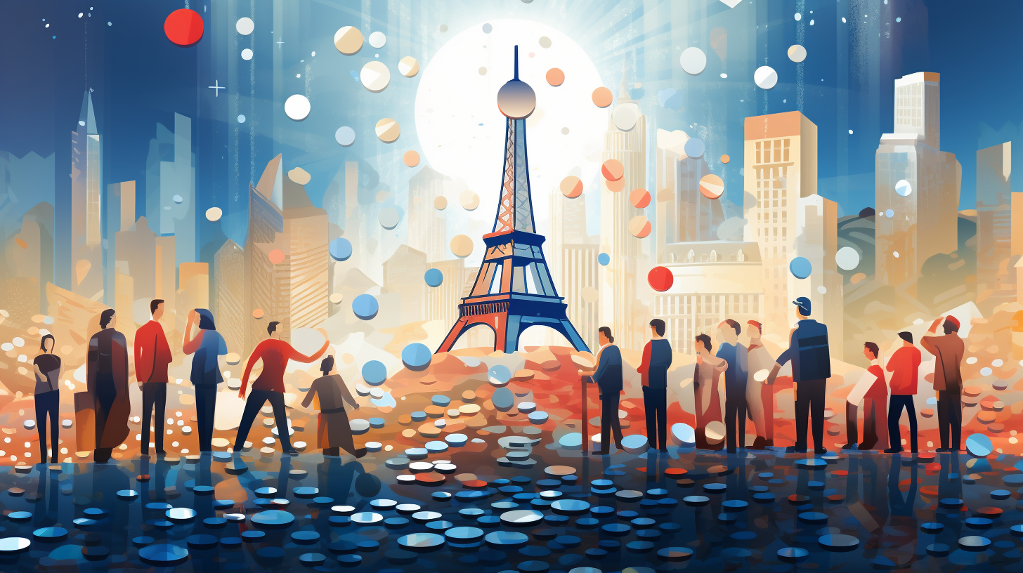 Editorial illustration - Crypto Republique