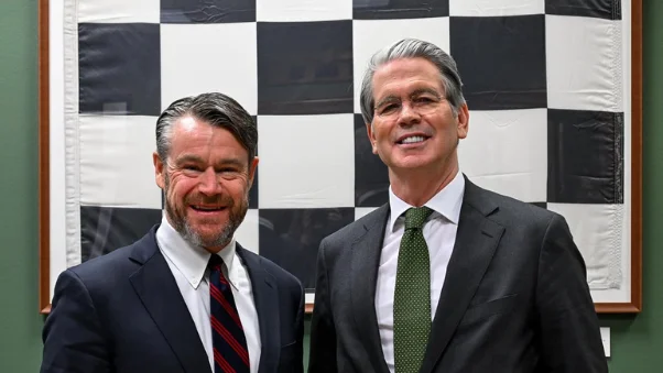 Scott Bessent (Right), Treasury Secretary