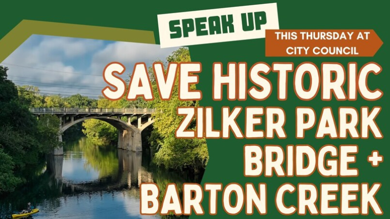 Austin City Council considers controversial  million Zilker Park bridge replacement