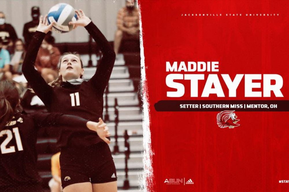 Volleyball Signs Transfer Setter