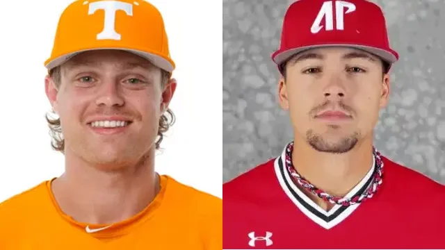 Which former Johnson City Times area high school standouts will be in action on Saturday, April 19?