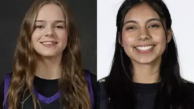Maya Hodge and Helen Rosales Beltran