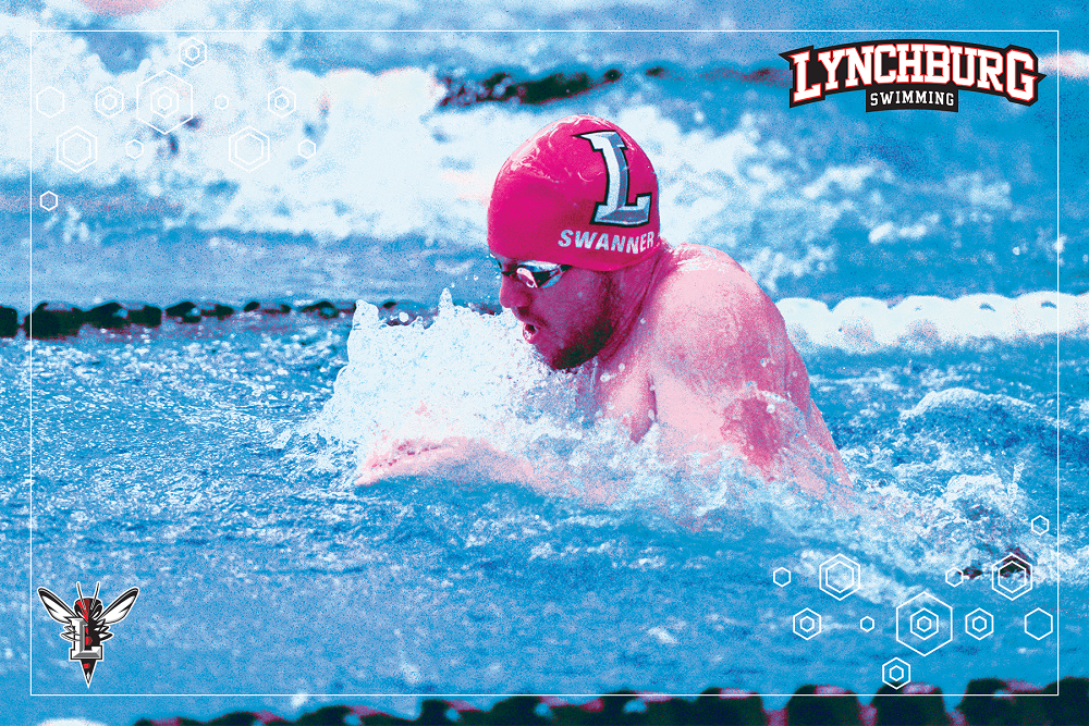 Swimming splits duals with Randolph-Macon Swimming splits duals with Randolph-Macon