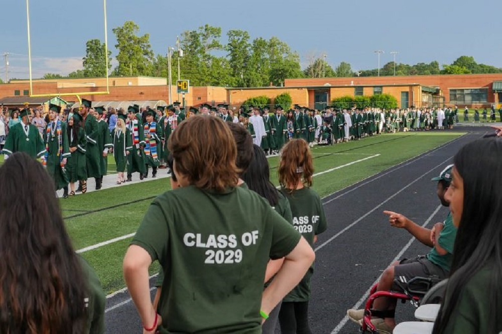 Future Eagle Grads Watch Class of 2022 Take Flight