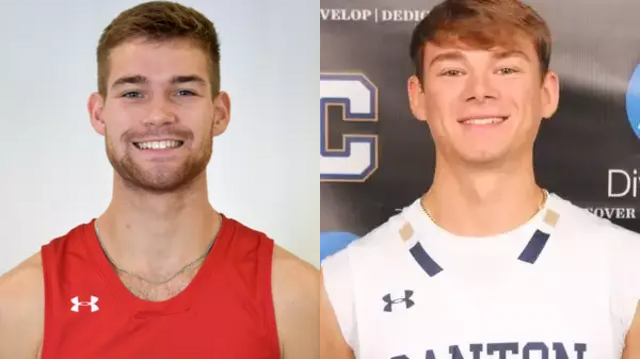 Which former North Country Leader area high school standouts will be in action on Saturday, Feb. 22?