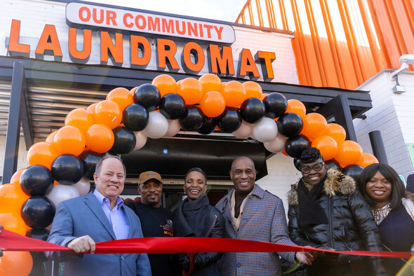 More than just a place to wash clothes: Motor City Match winner Our Community Laundromat doubles as a neighborhood resource center
