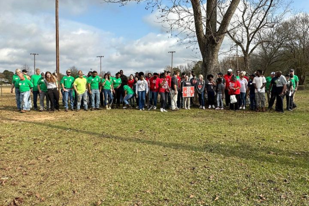 Ruston High School students studying green careers and social equity Ruston High School students studying green careers and social equity