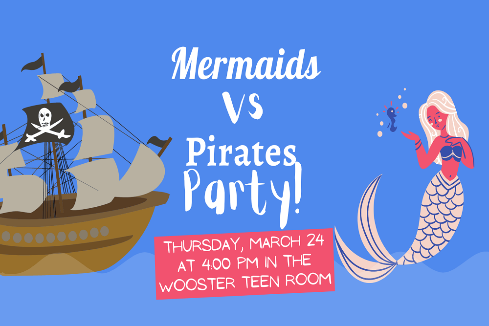 Wayne County Public Library: Mermaids vs Pirates Party