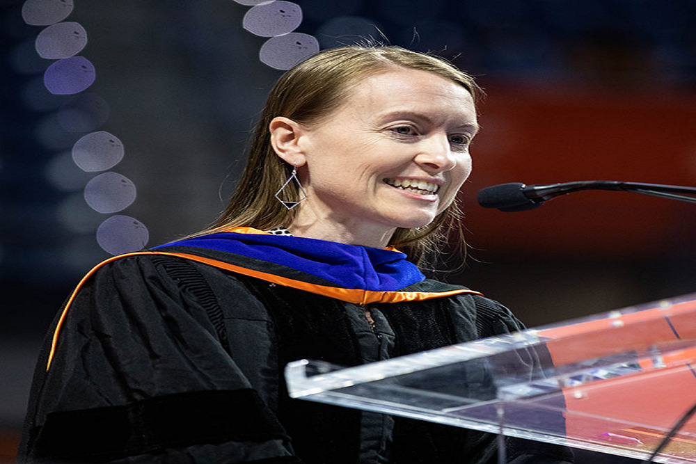 Joslyn Ahlgren speech for Spring 2022 Doctoral Recognition Ceremony