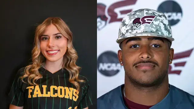 Which ex-North Broward County area high school athletes are scheduled for action the week starting Monday, Feb. 16?