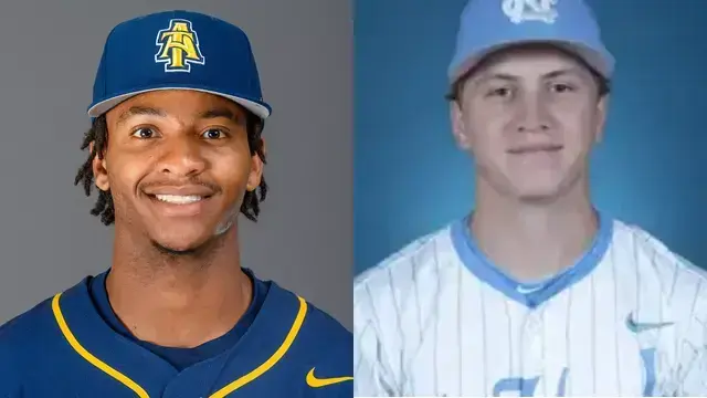 Which former South Guilford News area high school standouts will be in action on Sunday, April 20?