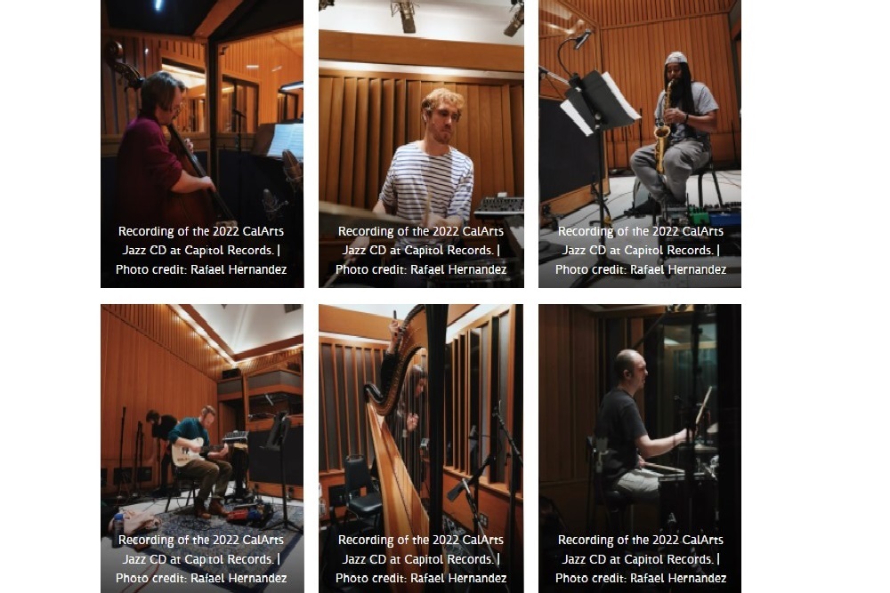 Listen to the 31st Anniversary CalArts Jazz Recording