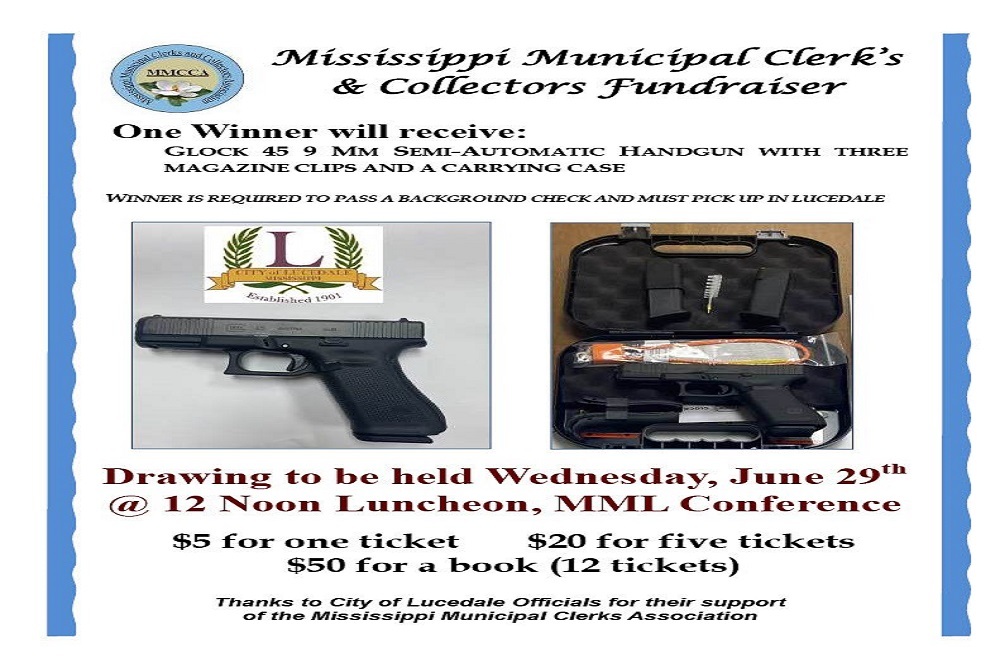 The City of Lucedale – Mississippi Municipal Clerk’s & Collectors Fundraiser
