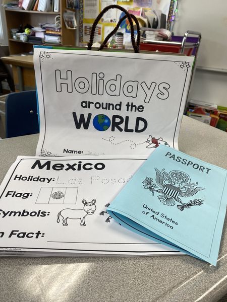 Scobey Schools K-2 Students Went on a Trip Around the World
