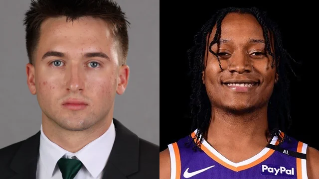 Luke Moga and TyTy Washington Jr.