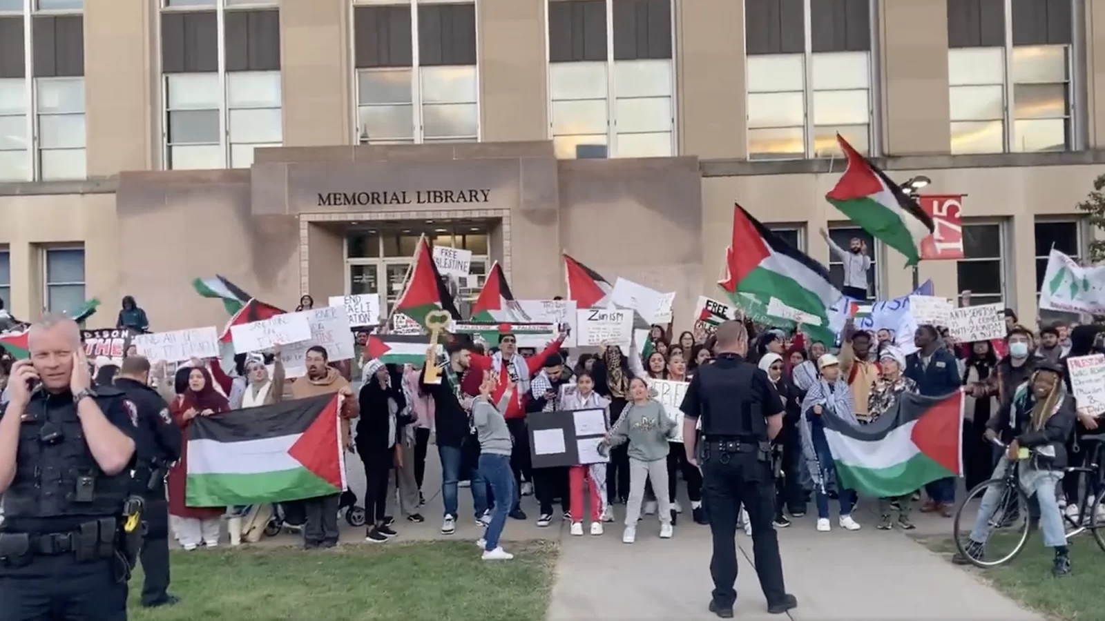 UW-Madison: No discipline of pro-HAMAS students advocating elimination of Israel