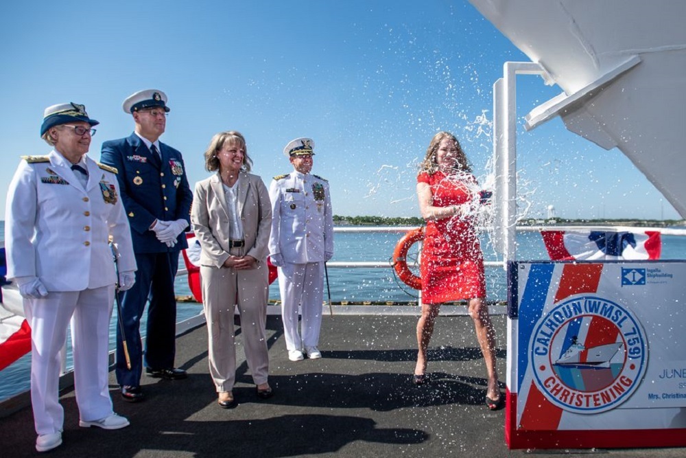 HII CHRISTENS NATIONAL SECURITY CUTTER CALHOUN (WMSL 759) HII CHRISTENS NATIONAL SECURITY CUTTER CALHOUN (WMSL 759)